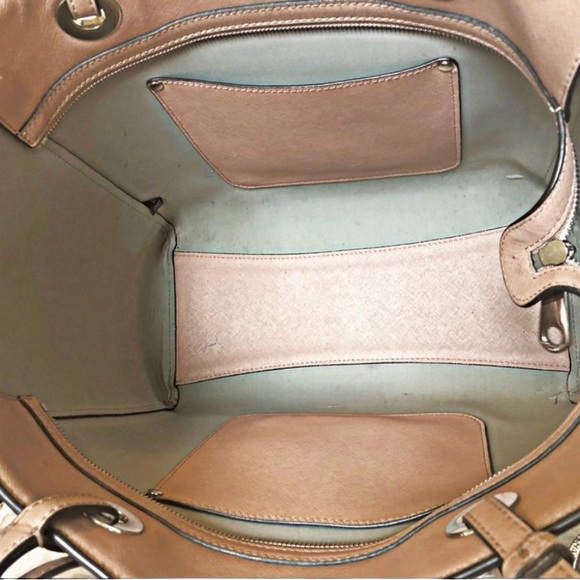 Michael Kors Pastel Pink Tote Laptop Purse&Wallet - Picture 3 of 6